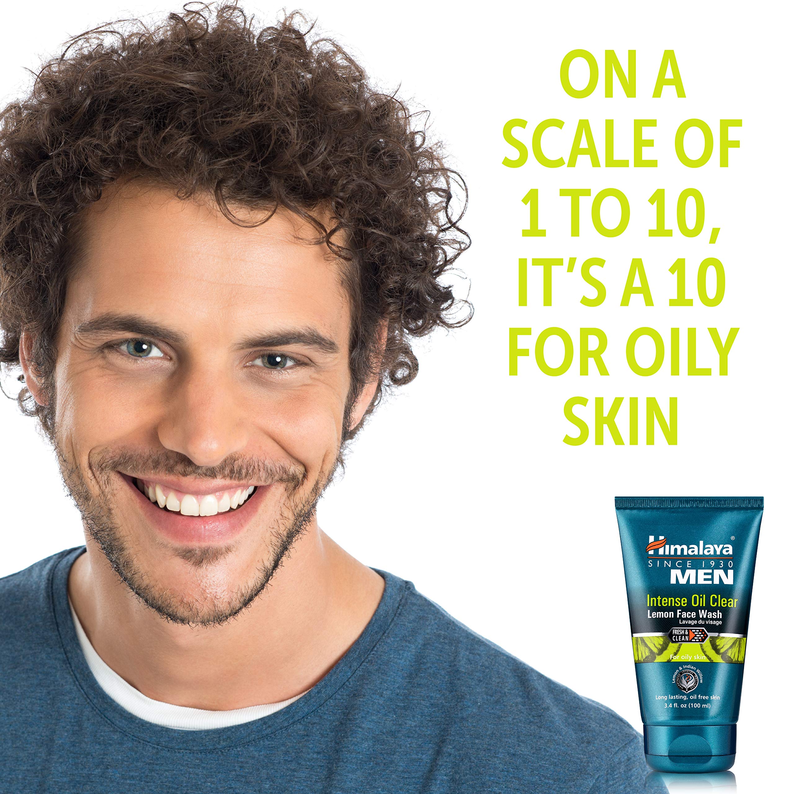 Foto 7 pulgar | Limpiador Facial Himalaya Para Hombre, Aceite Intenso, Limón Transparente, 100 Ml - Venta Internacional.