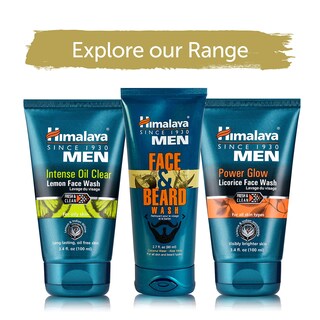 Foto 7 | Limpiador Facial Himalaya Para Hombre, Aceite Intenso, Limón Transparente, 100 Ml - Venta Internacional.