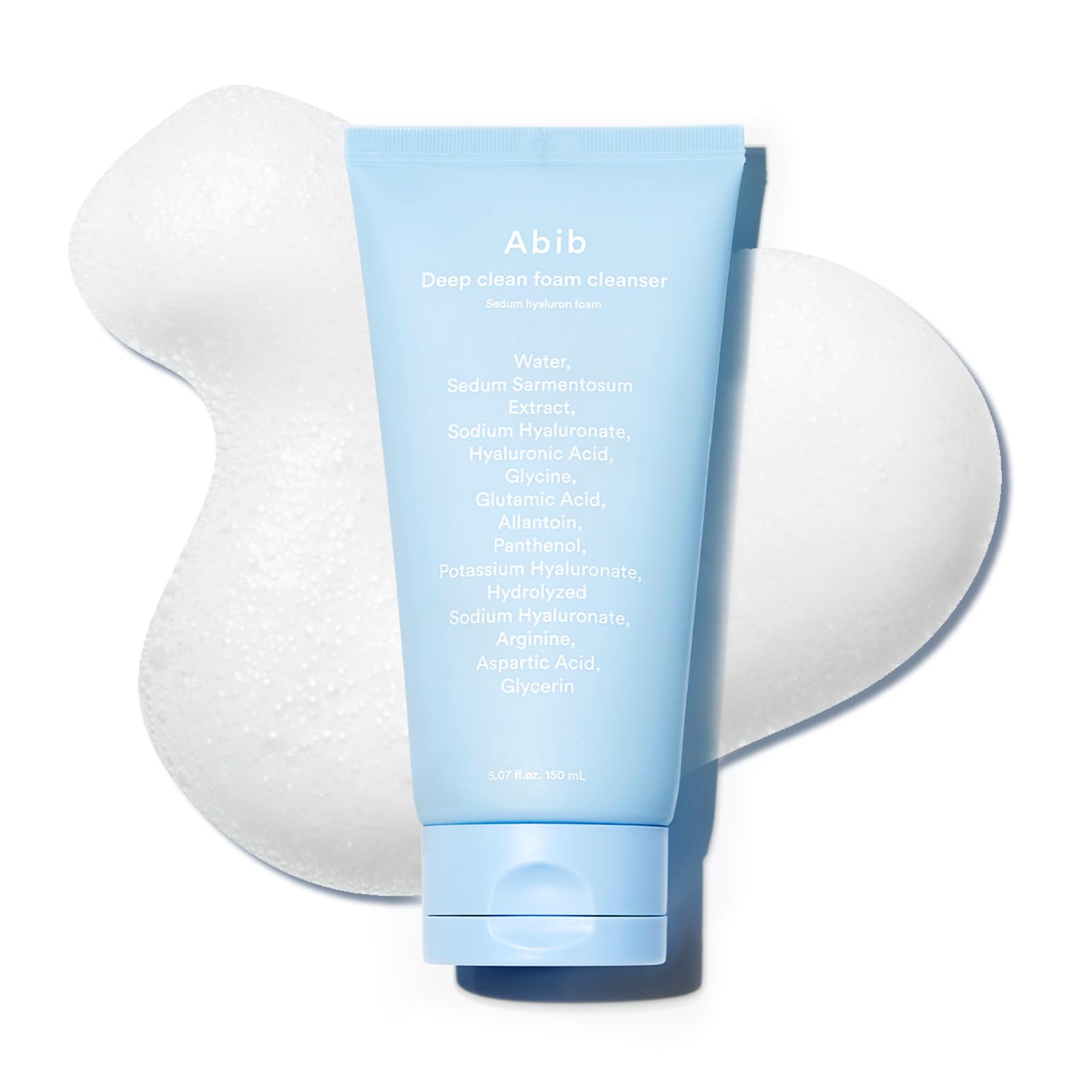 Foto 2 pulgar | Limpiador En Espuma Abib Deep Clean Sedum Hyaluron 150 Ml - Venta Internacional.