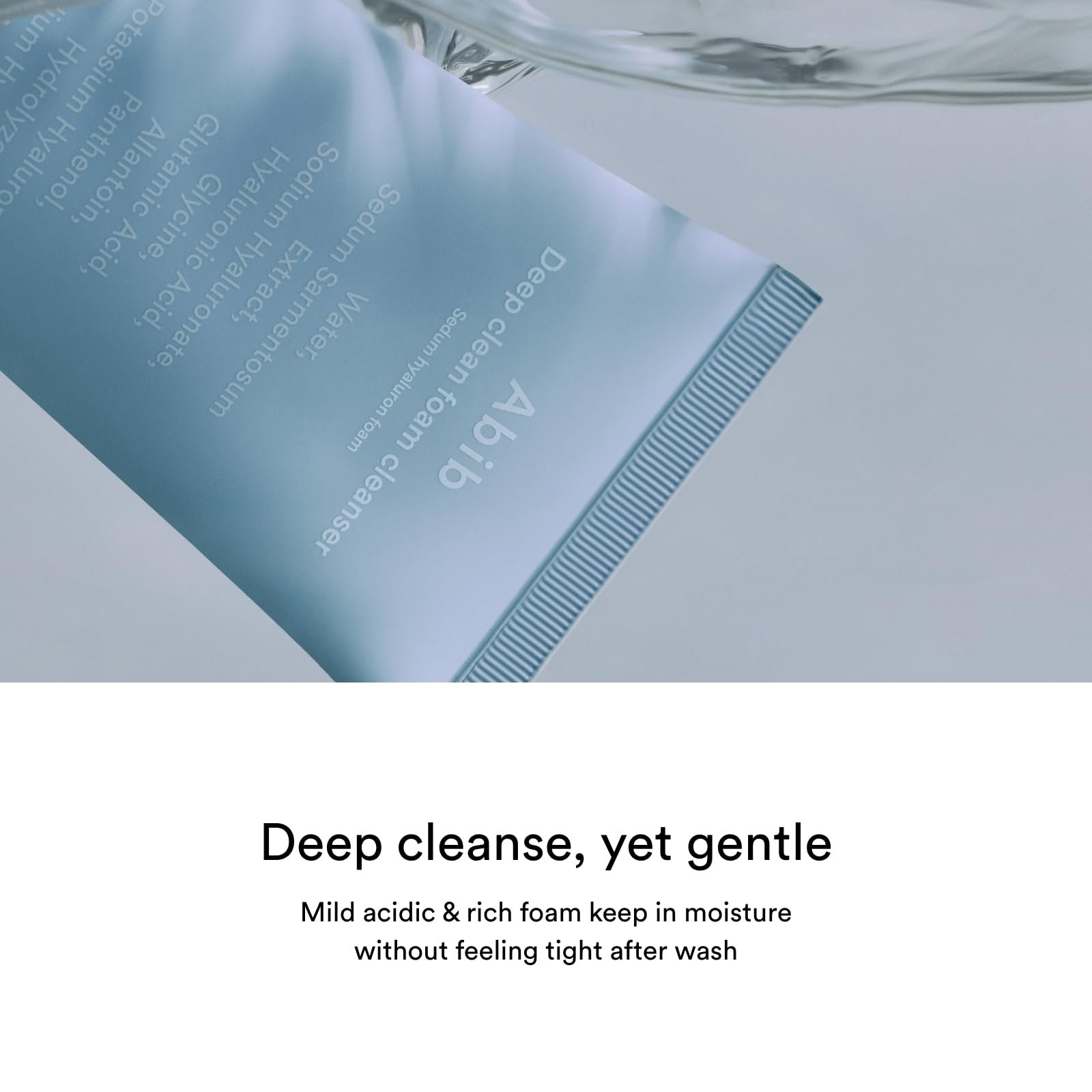 Foto 4 pulgar | Limpiador En Espuma Abib Deep Clean Sedum Hyaluron 150 Ml - Venta Internacional.