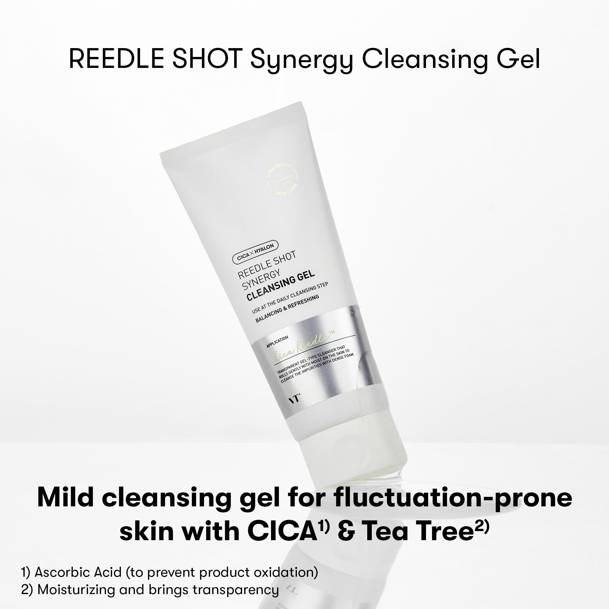 Foto 3 pulgar | Gel Limpiador Vt Cosmetics Reedle Shot Synergy 150 Ml - Venta Internacional.