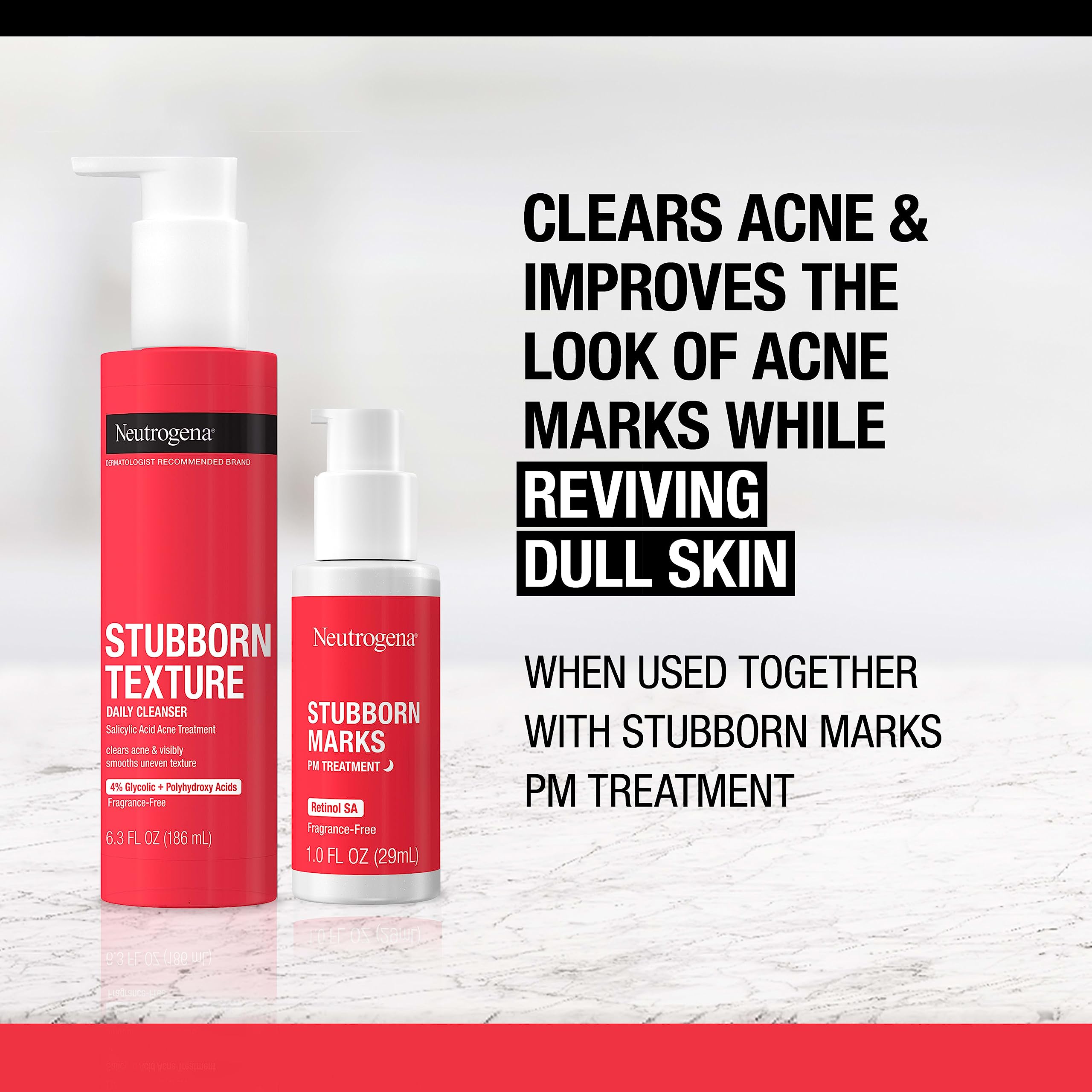 Foto 7 pulgar | Limpiador Facial Neutrogena Stubborn Texture Con Ácido Salicílico 180 Ml - Venta Internacional.
