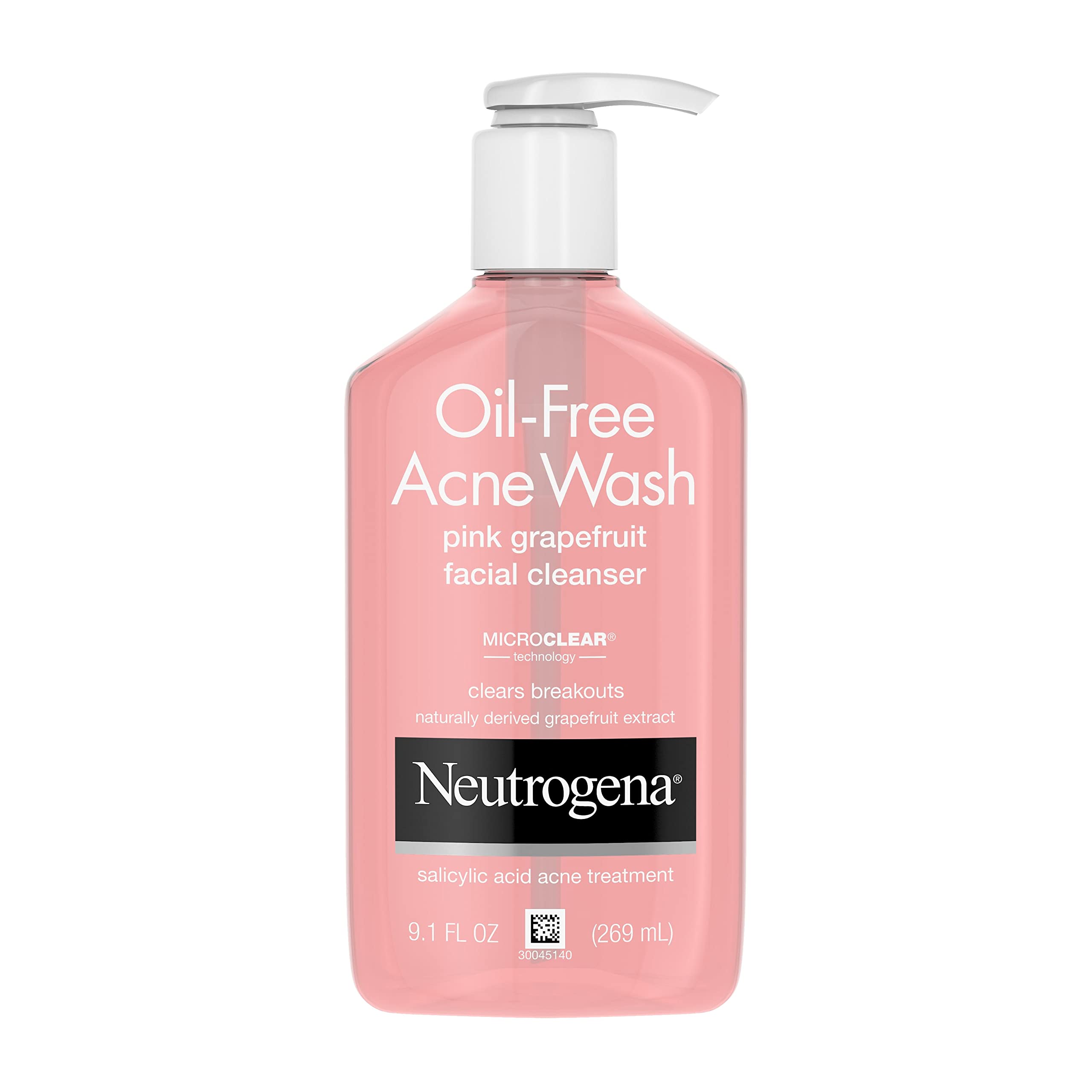 Foto 2 pulgar | Limpiador Facial Neutrogena Ácido Salicílico Sin Aceite 270 Ml - Venta Internacional.