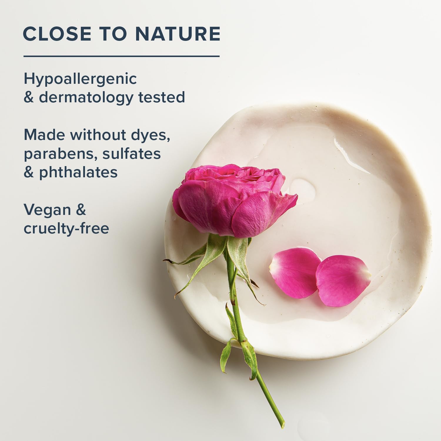 Foto 5 pulgar | Limpiador Facial Heritage Store Rosewater Con Escualano 120 Ml Vegan - Venta Internacional.