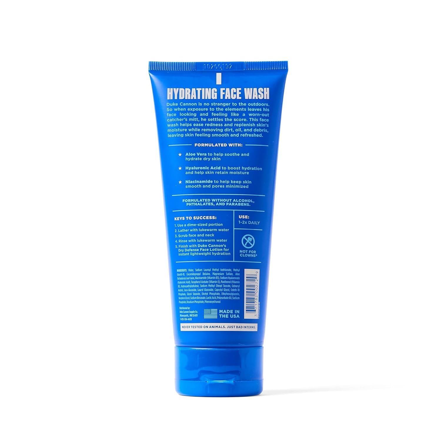 Foto 3 pulgar | Jabón Facial Duke Cannon Hidratante Sin Fragancia 180 Ml - Venta Internacional.