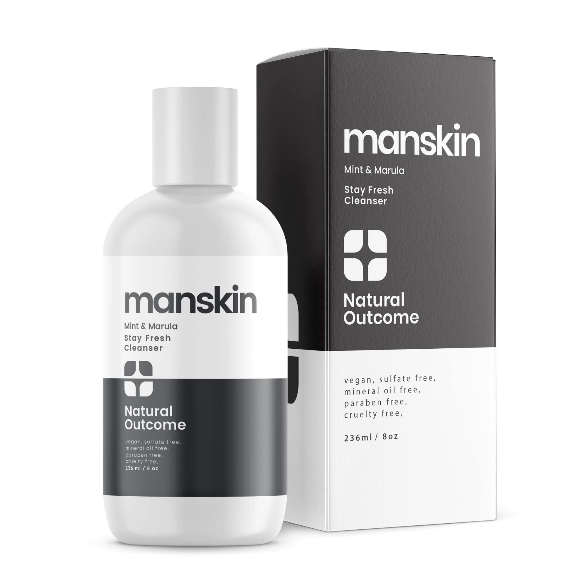Foto 2 pulgar | Limpiador Facial Natural Outcome Man Skin Mint & Marula - Venta Internacional.