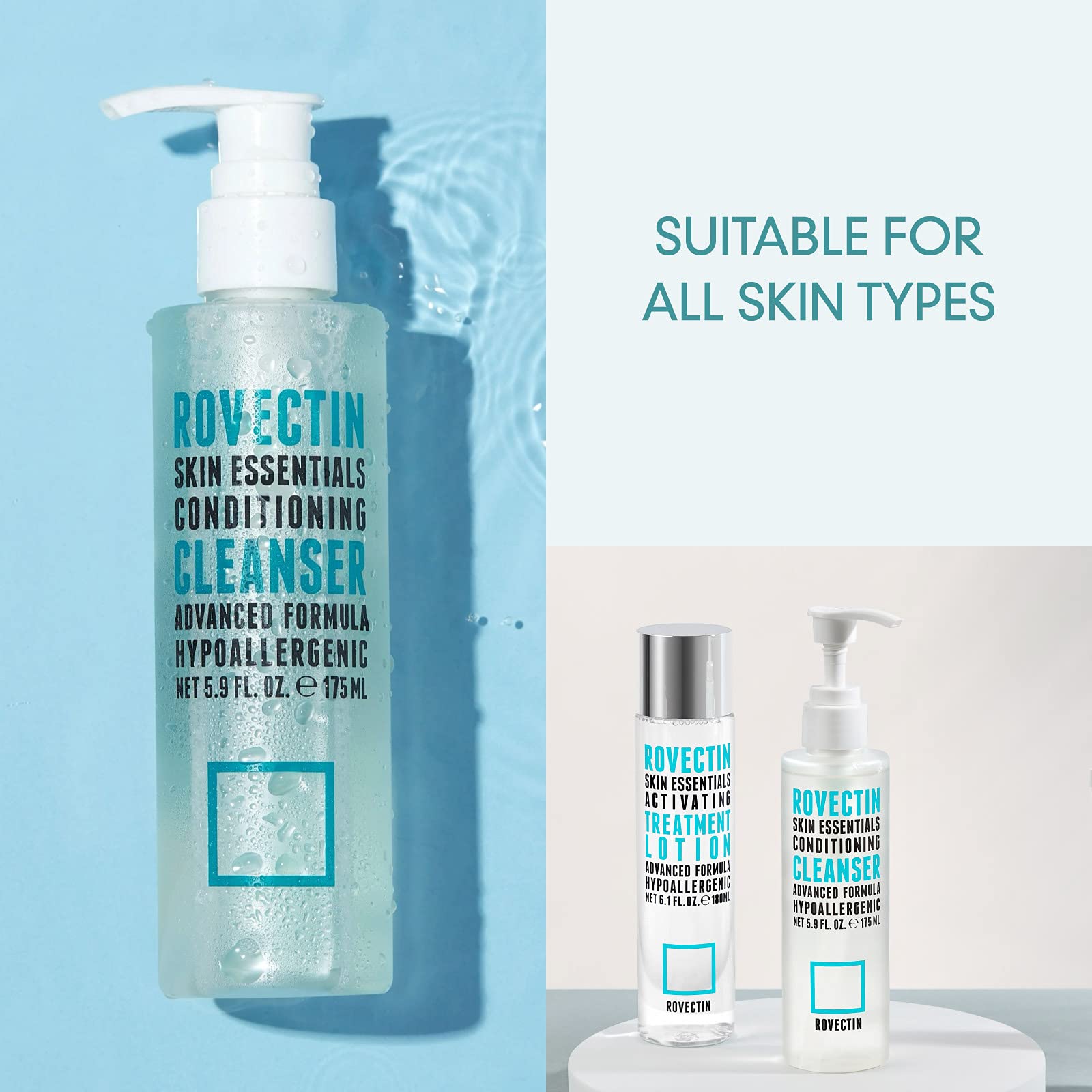 Foto 6 pulgar | Gel Limpiador Facial Rovectin Aqua Gentle Para Pieles Sensibles - Venta Internacional.