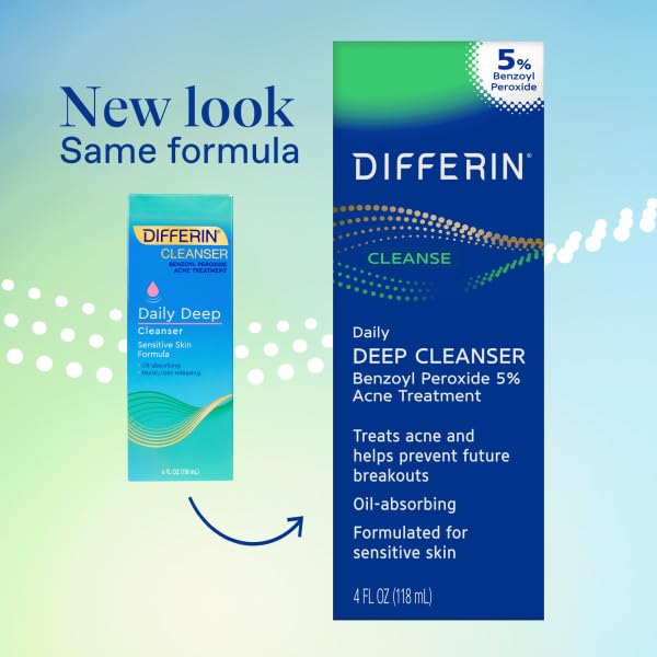 Foto 2 | Jabón Facial Differin Acne Con Peróxido De Benzoilo Al 5%  120 Ml - Venta Internacional.