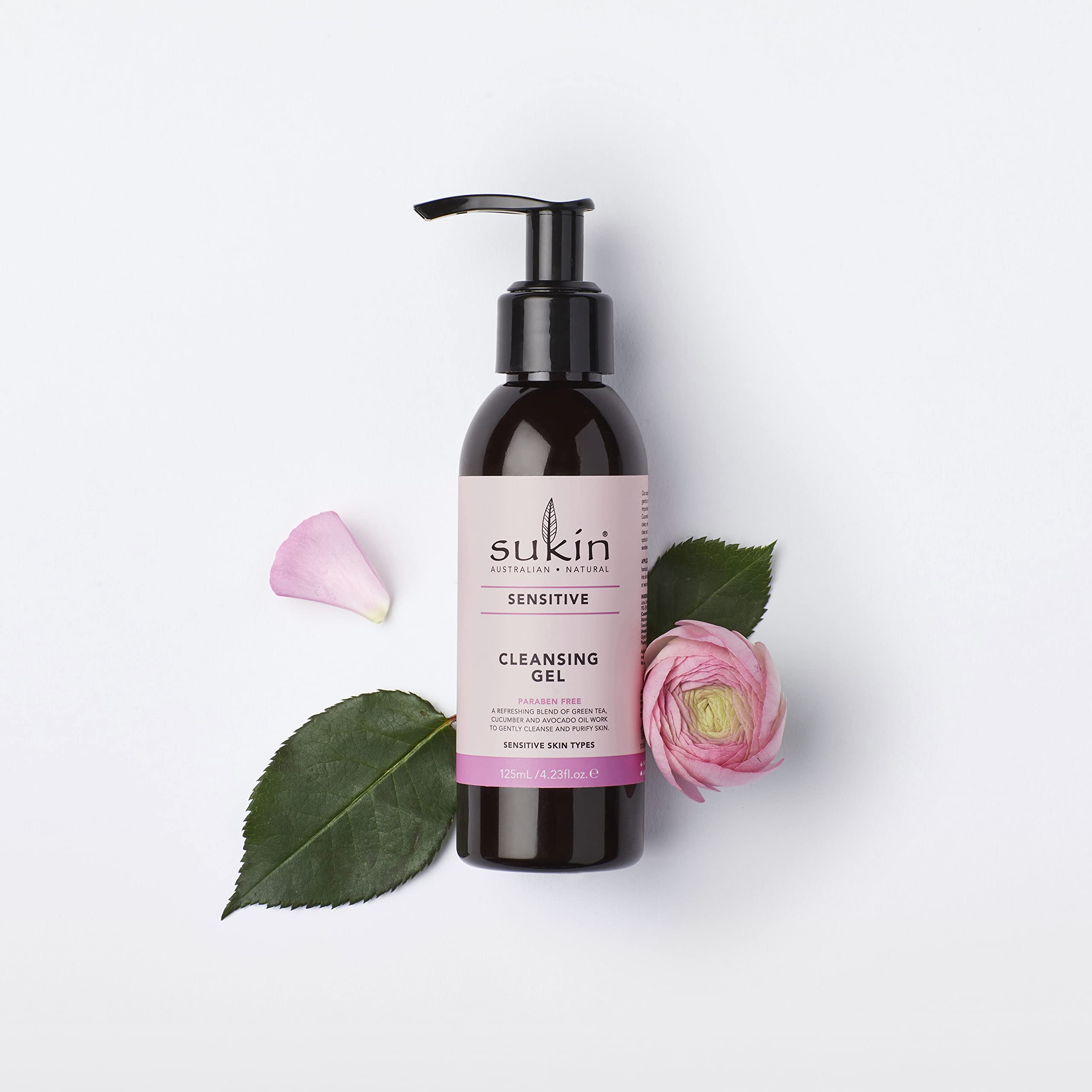 Foto 3 pulgar | Gel Limpiador Sukin Sensitive Skin 125ml Australian Natural - Venta Internacional.