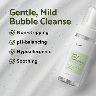 Foto 3 | Limpiador Facial Iunik Centella Bubble Foaming 150 Ml Con Extracto De 69% - Venta Internacional.