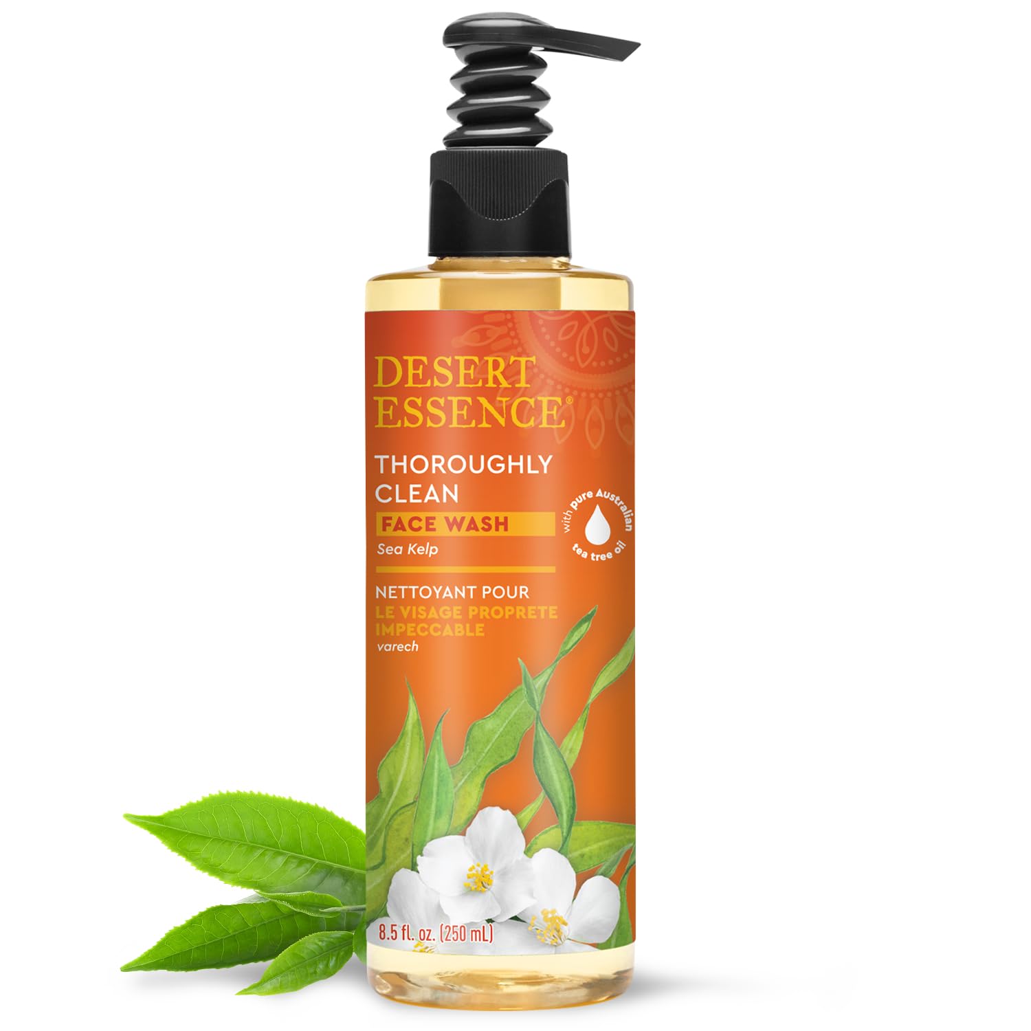 Foto 2 pulgar | Jabón Facial Desert Essence  Completamente Limpio  250 Ml  Vegano - Venta Internacional.