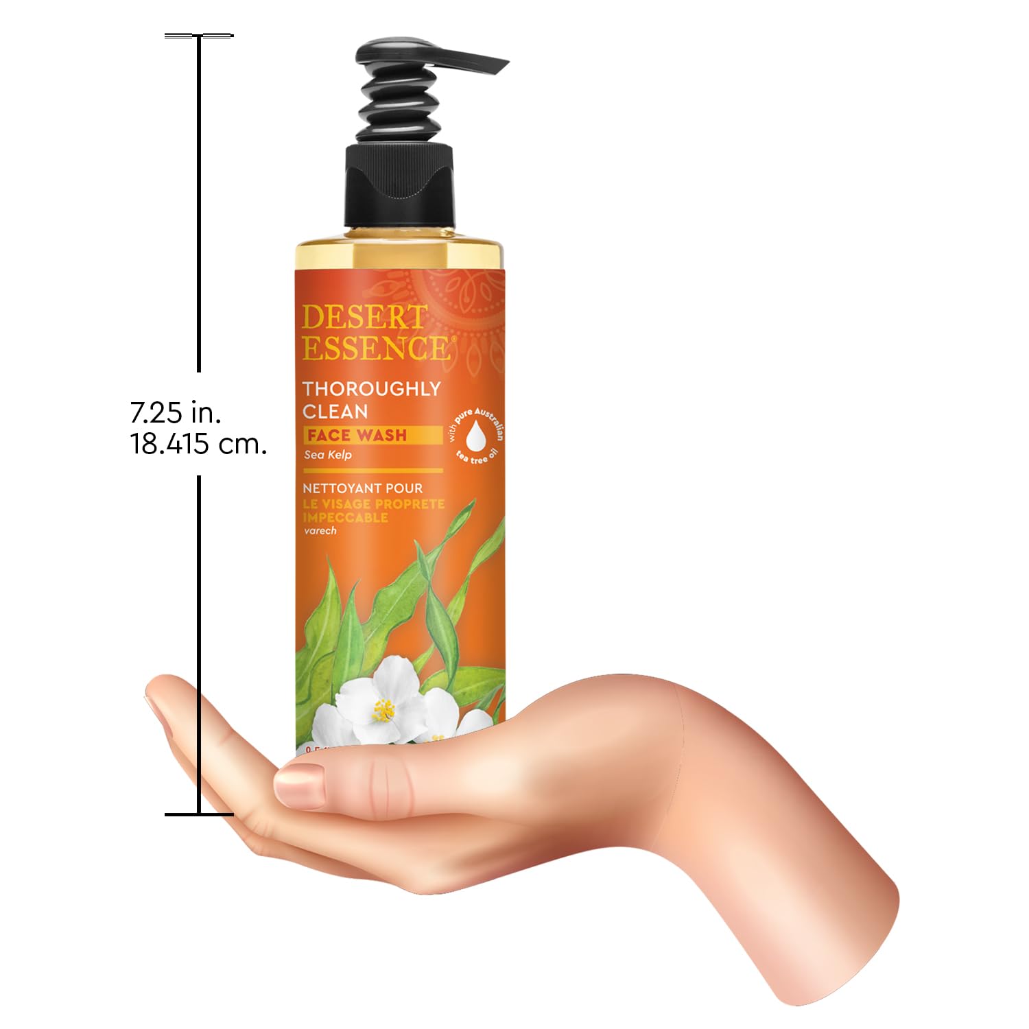Foto 6 pulgar | Jabón Facial Desert Essence  Completamente Limpio  250 Ml  Vegano - Venta Internacional.