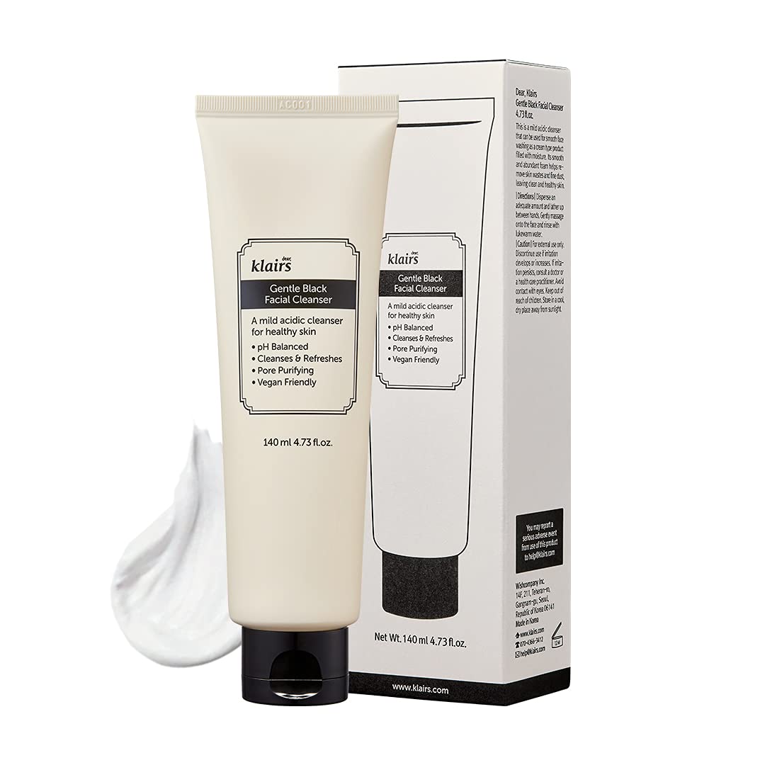 Foto 1 | Limpiador Facial Dearklairs Gentle Black Vegan 140 Ml - Venta Internacional.