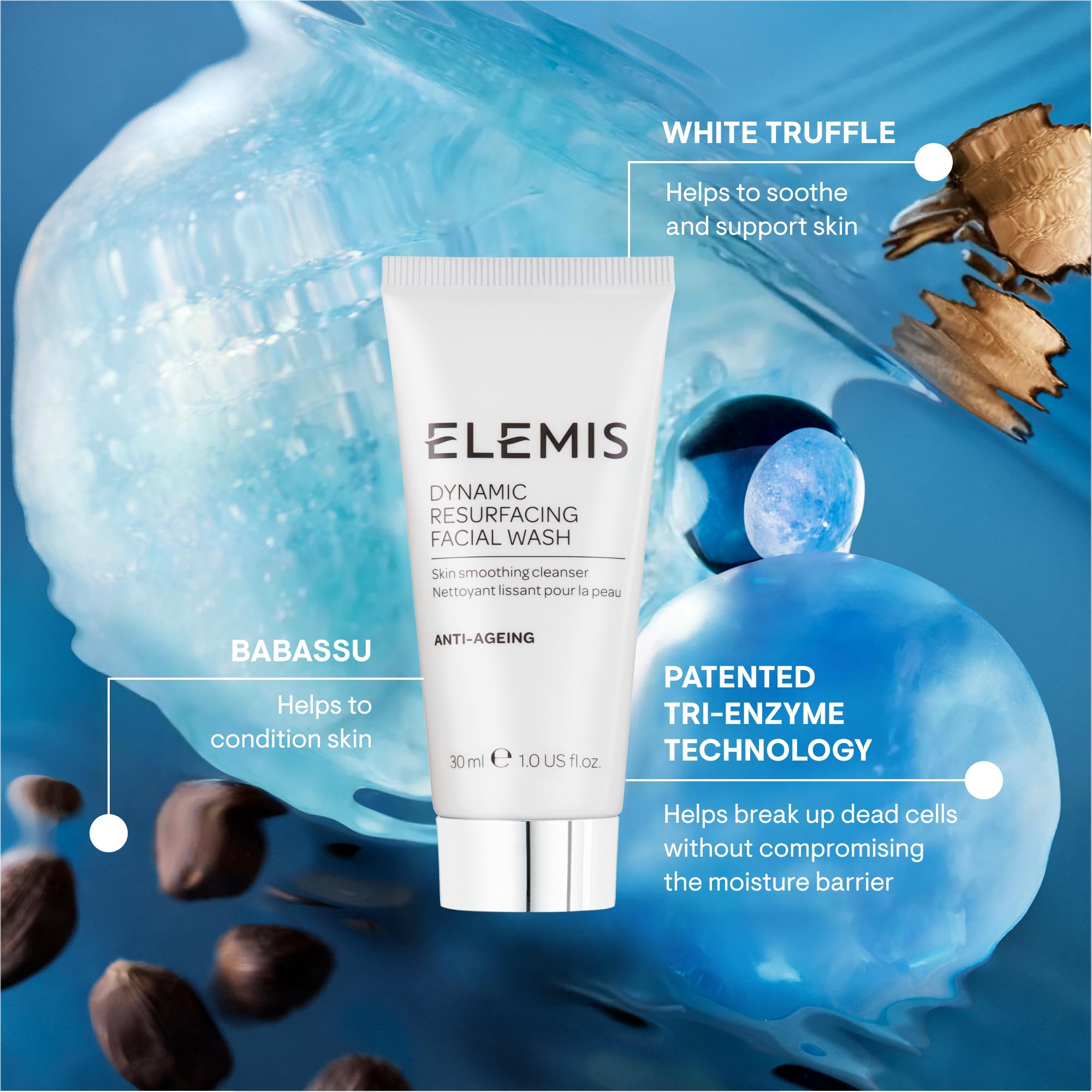 Foto 8 pulgar | Jabón Facial Elemis Dynamic Resurfacing  30 Ml  Tamaño De Viaje - Venta Internacional.