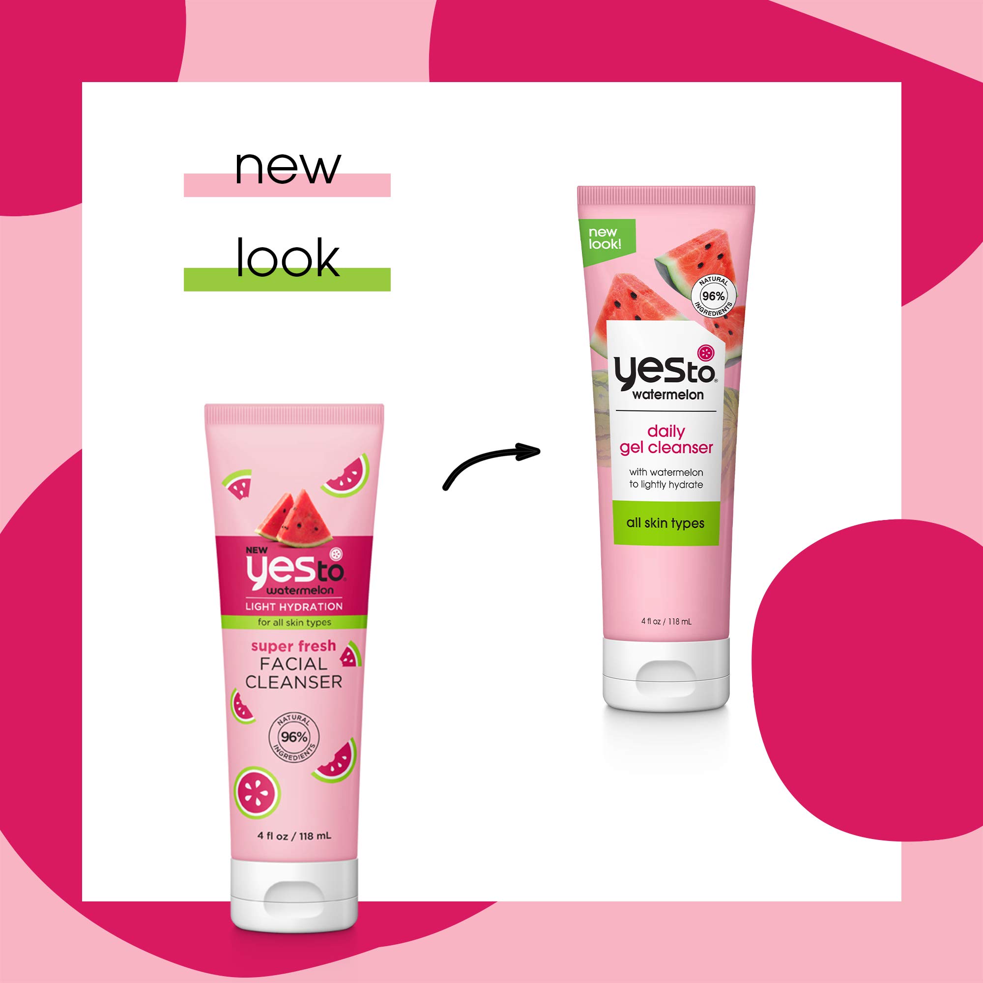 Foto 3 pulgar | Limpiador Yes To Watermelon Light Hydration 120 Ml All Skin - Venta Internacional.