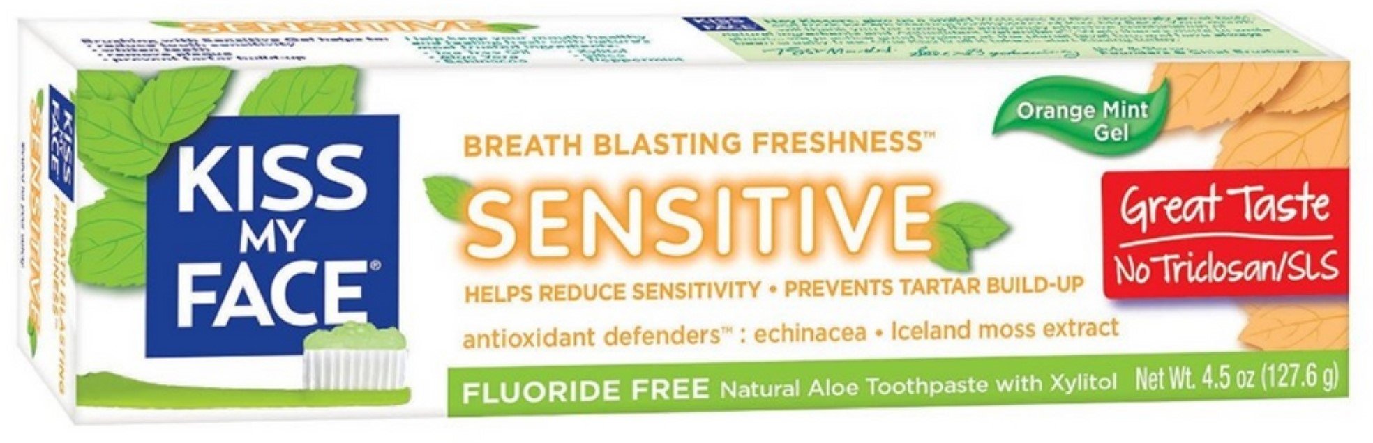 Foto 1 | Pasta De Dientes Kiss My Face Sensitivity Gel 133 Ml  Paquete De 3 - Venta Internacional.