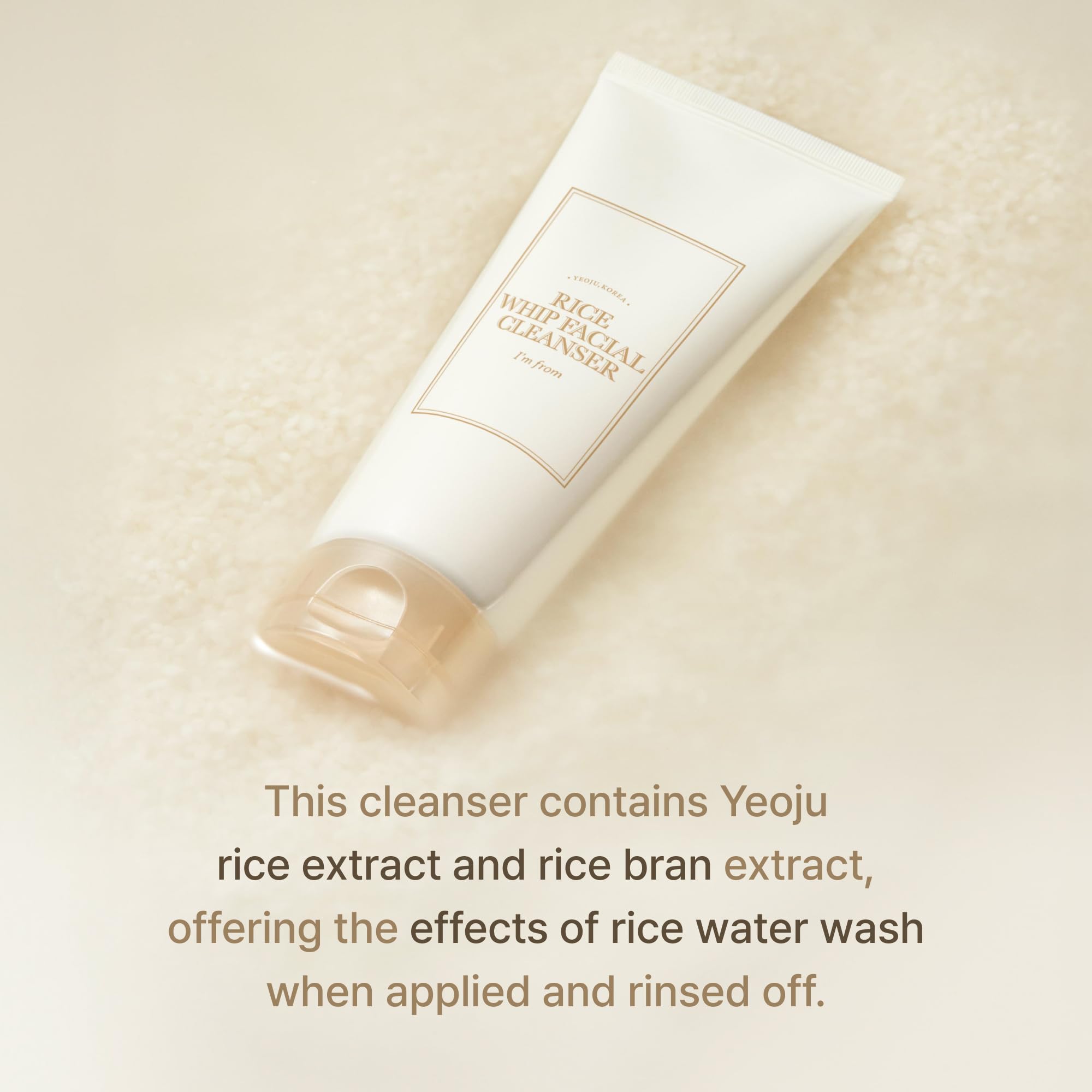 Foto 5 pulgar | Limpiador Facial I'm From Rice Whip Korean Rice Water 150 Ml - Venta Internacional.