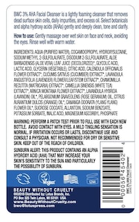 Foto 2 | Limpiador Facial Beauty Without Cruelty Aha 250 Ml Vegan - Venta Internacional.
