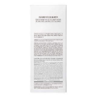 Foto 4 | Limpiador Lagom Cellup Microespuma Hidratante 120 Ml - Venta Internacional.