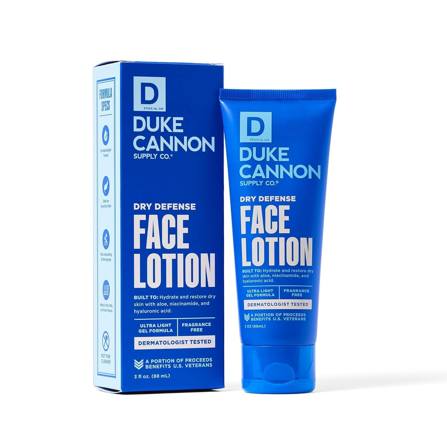 Foto 2 pulgar | Loción Facial Duke Cannon Dry Defense Ultraligera 90 Ml - Venta Internacional.