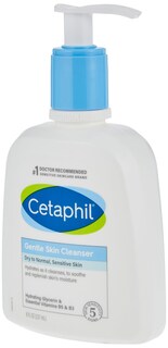 Foto 3 | Limpiador De Piel Cetaphil Suave Seco A Sensible Normal 240 Ml - Venta Internacional.