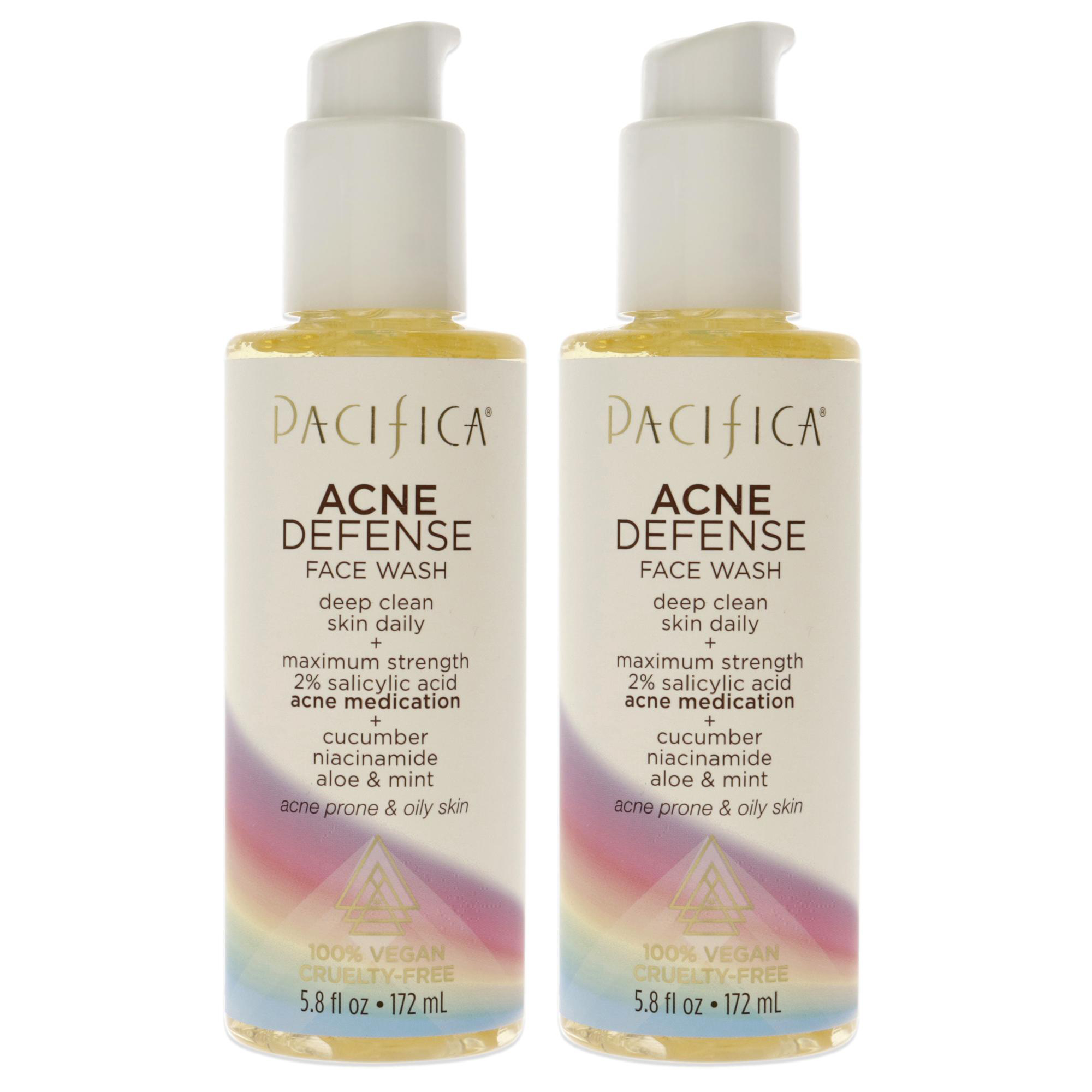Foto 2 pulgar | Face Wash Pacifica Acne Defense Con Ácido Salicílico  Paquete De 2 - Venta Internacional.