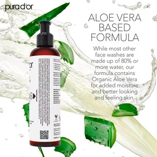 Foto 4 | Jabón Facial Pura D'or Con Vitamina C Antioxidante 480 Ml (2 X 240 Ml) - Venta Internacional.