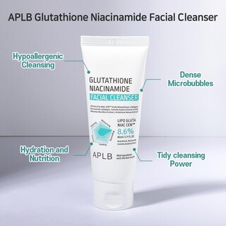 Foto 6 | Limpiador Facial Aplb Lipo Gluta Niac Cen 8.6% Con Glutatión - Venta Internacional.