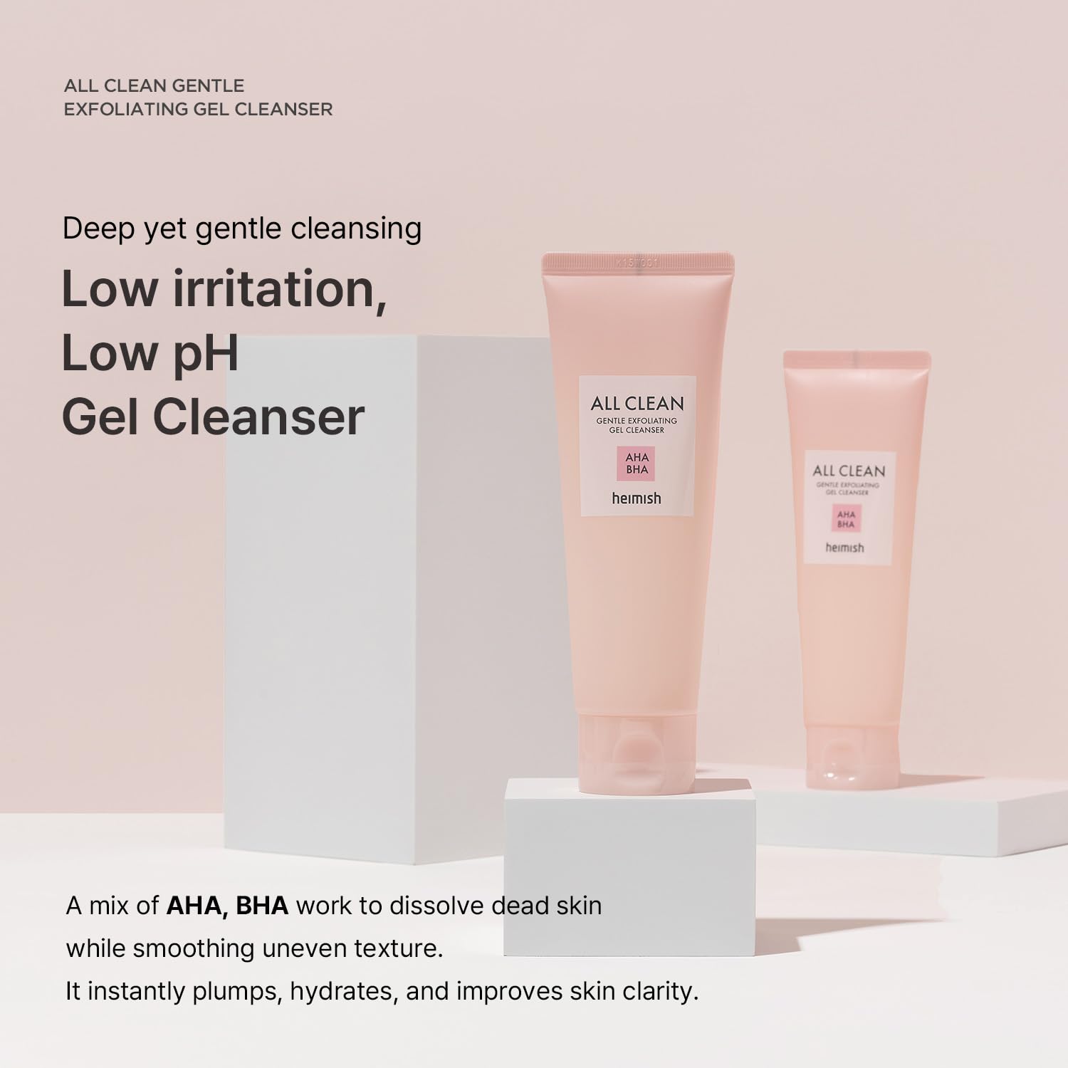 Foto 2 | Gel Exfoliante Suave Cleanser Heimish All Clean  130 Ml - Venta Internacional.