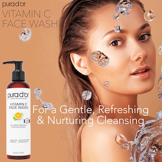 Foto 5 | Jabón Facial Pura D'or Antioxidante Con Vitamina C 720 Ml X3 = 2 2 L - Venta Internacional.