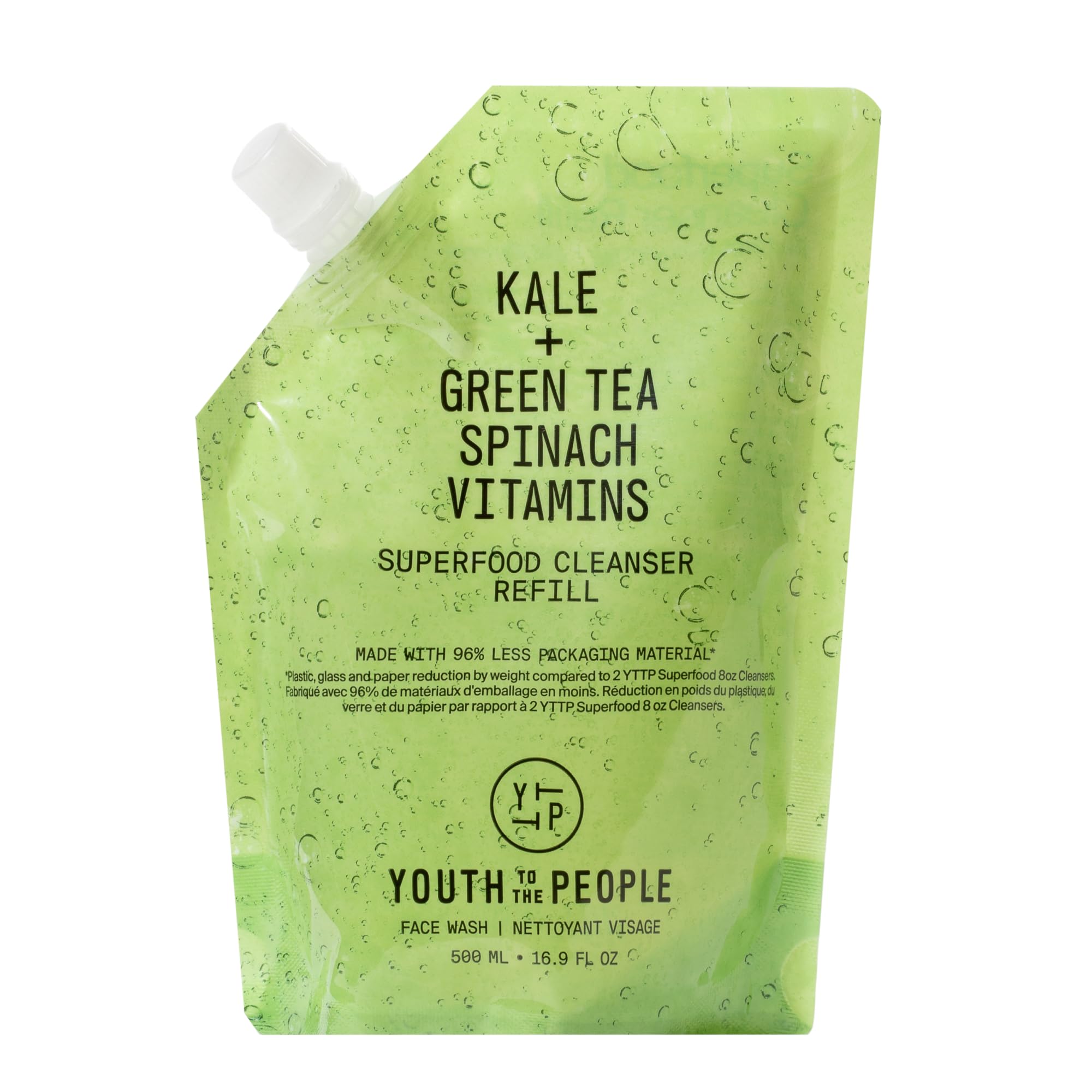 Foto 2 pulgar | Limpiador Facial Youth To The People  Col Rizada Y Té Verde  500 Ml - Venta Internacional.