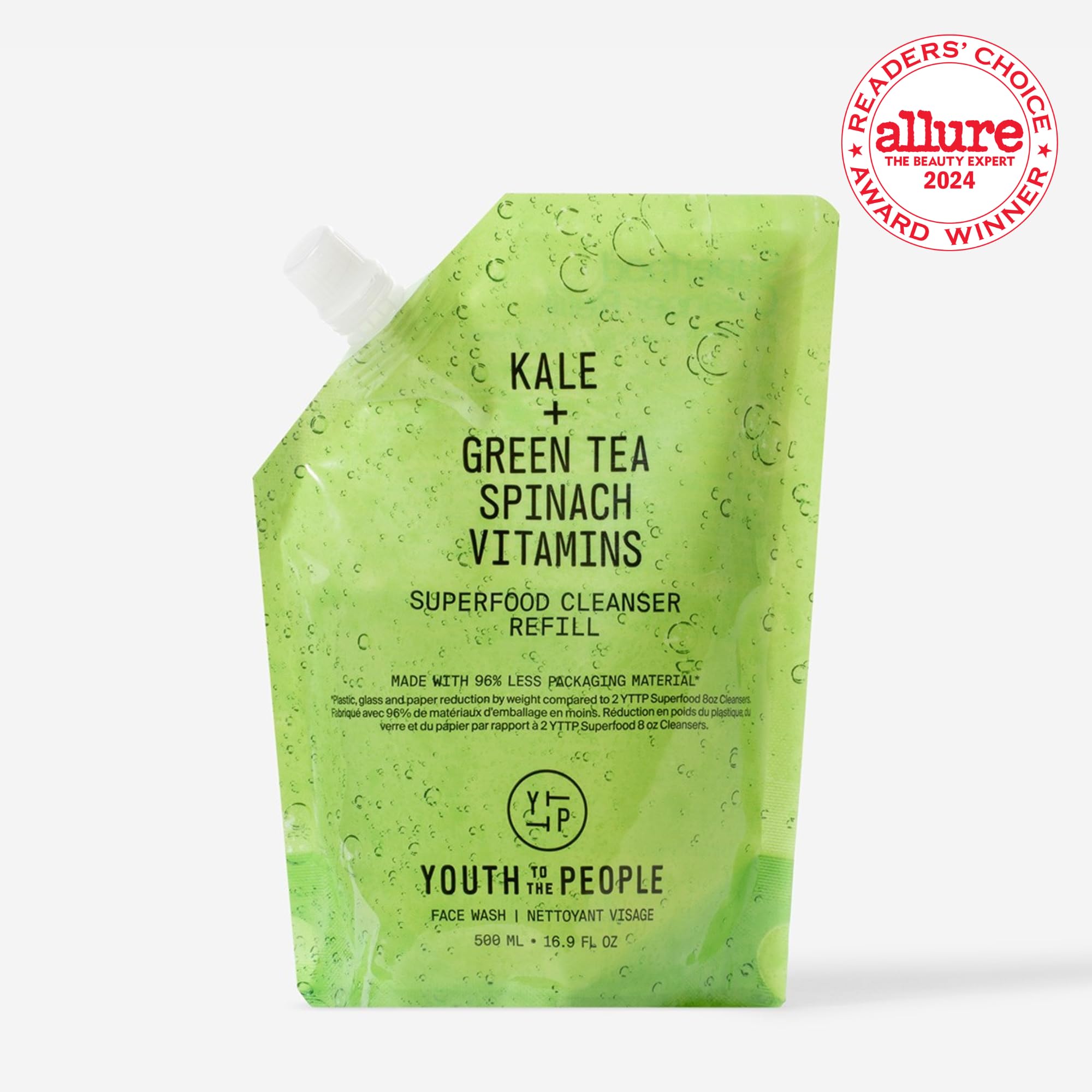 Foto 2 | Limpiador Facial Youth To The People  Col Rizada Y Té Verde  500 Ml - Venta Internacional.