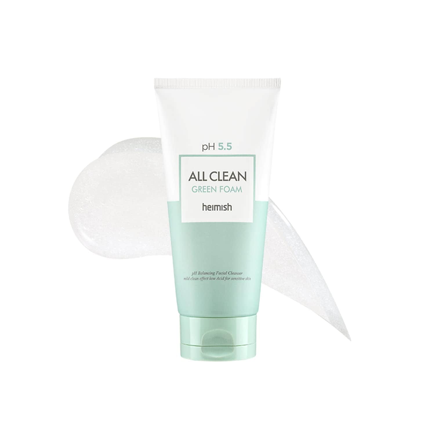 Limpiador Facial Heimish All Clean Green Foam 150 Ml Ph 5.5 - Venta Internacional. $595
