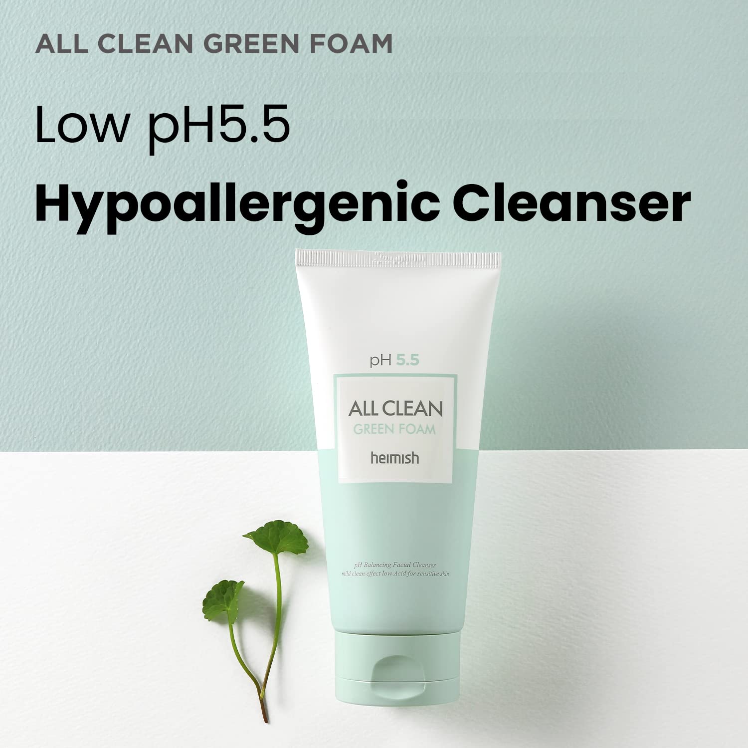 Foto 2 | Limpiador Facial Heimish All Clean Green Foam 150 Ml Ph 5.5 - Venta Internacional.