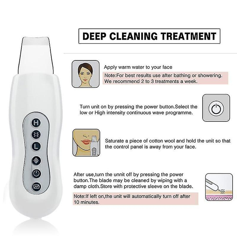 Foto 3 | Limpiador Facial  Limpiador Facial Ultrasónico  Depurador De Piel - Venta Internacional.
