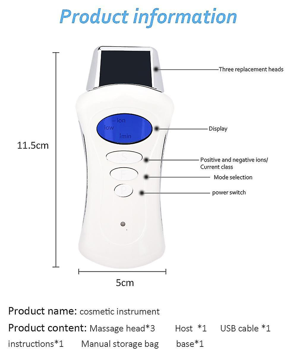 Foto 3 pulgar | Limpiadores Faciales Huoguo Dispositivo De Belleza Eléctrico Mini Usb Lcd - Venta Internacional.