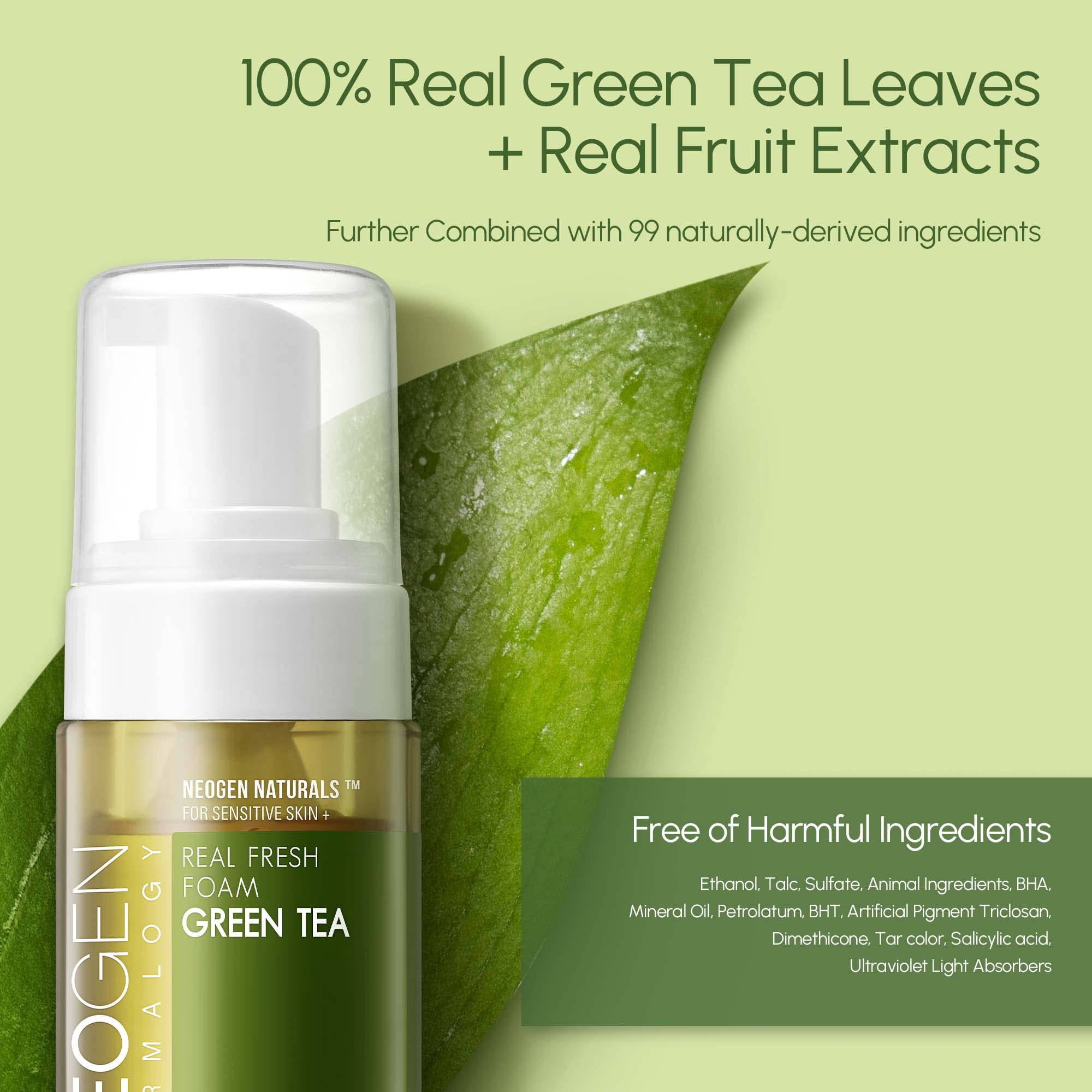 Foto 6 | Espuma Limpiadora Dermalogy De Neogenlab Neogen Green Tea 160g - Venta Internacional.
