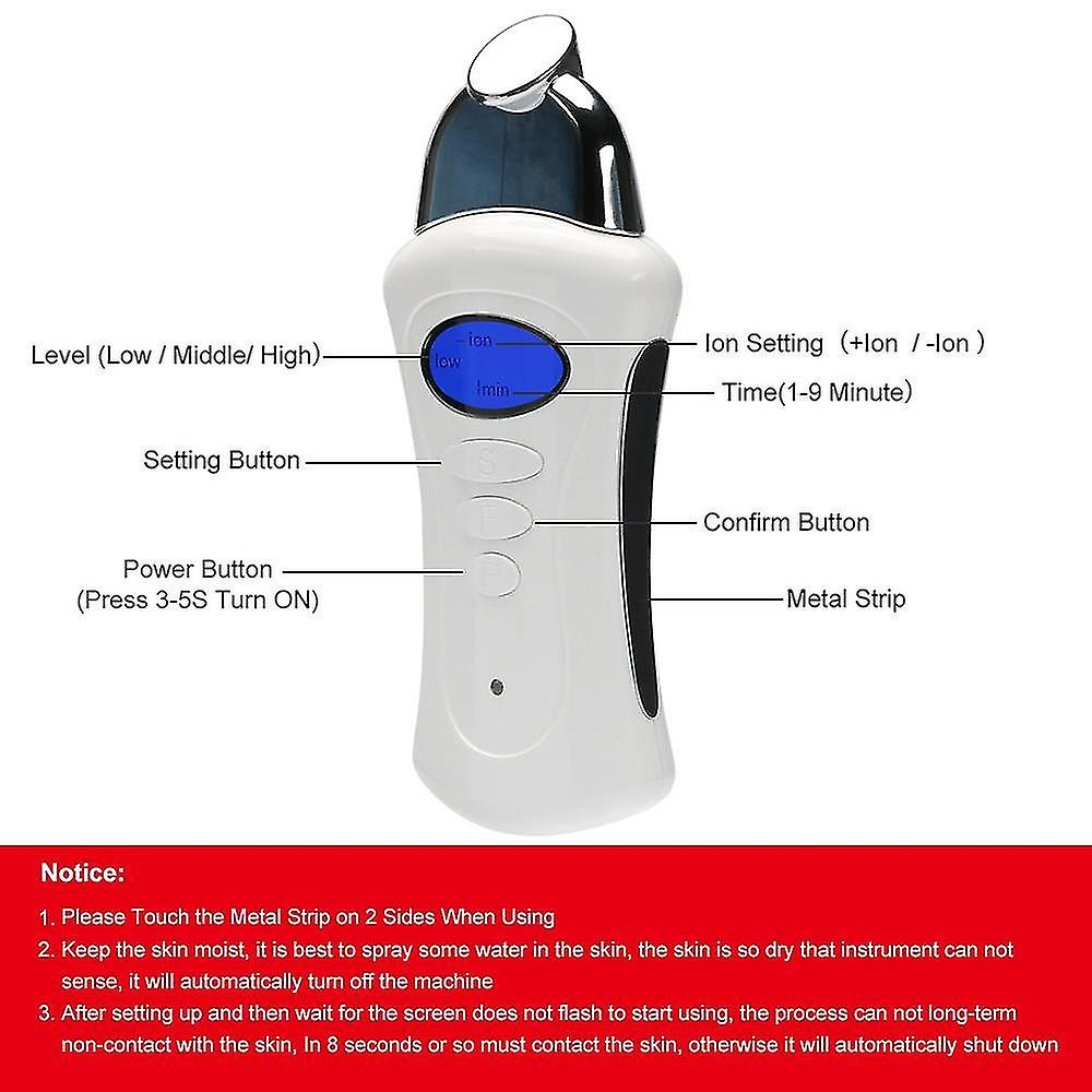 Foto 3 pulgar | Mini Estimulador De Iones De Microcorriente Portátil Facial Cleansers - Venta Internacional.