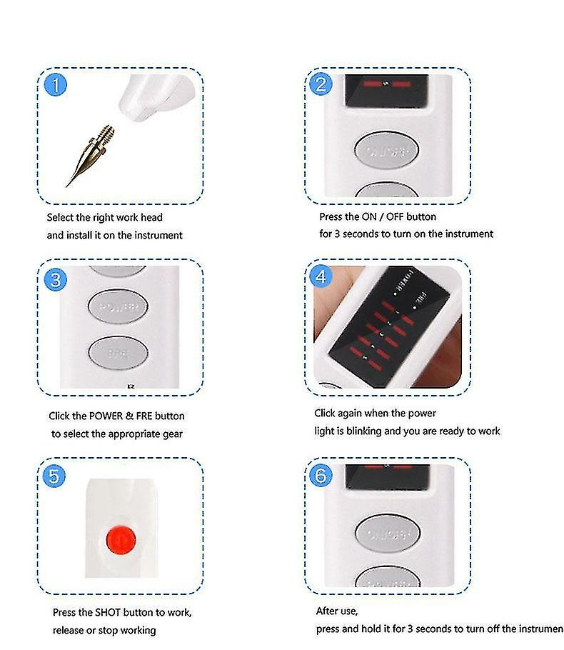 Foto 5 pulgar | Limpiador Facial Con Bolígrafo Eliminador De Manchas Huoguo Elimina Arrugas - Venta Internacional.
