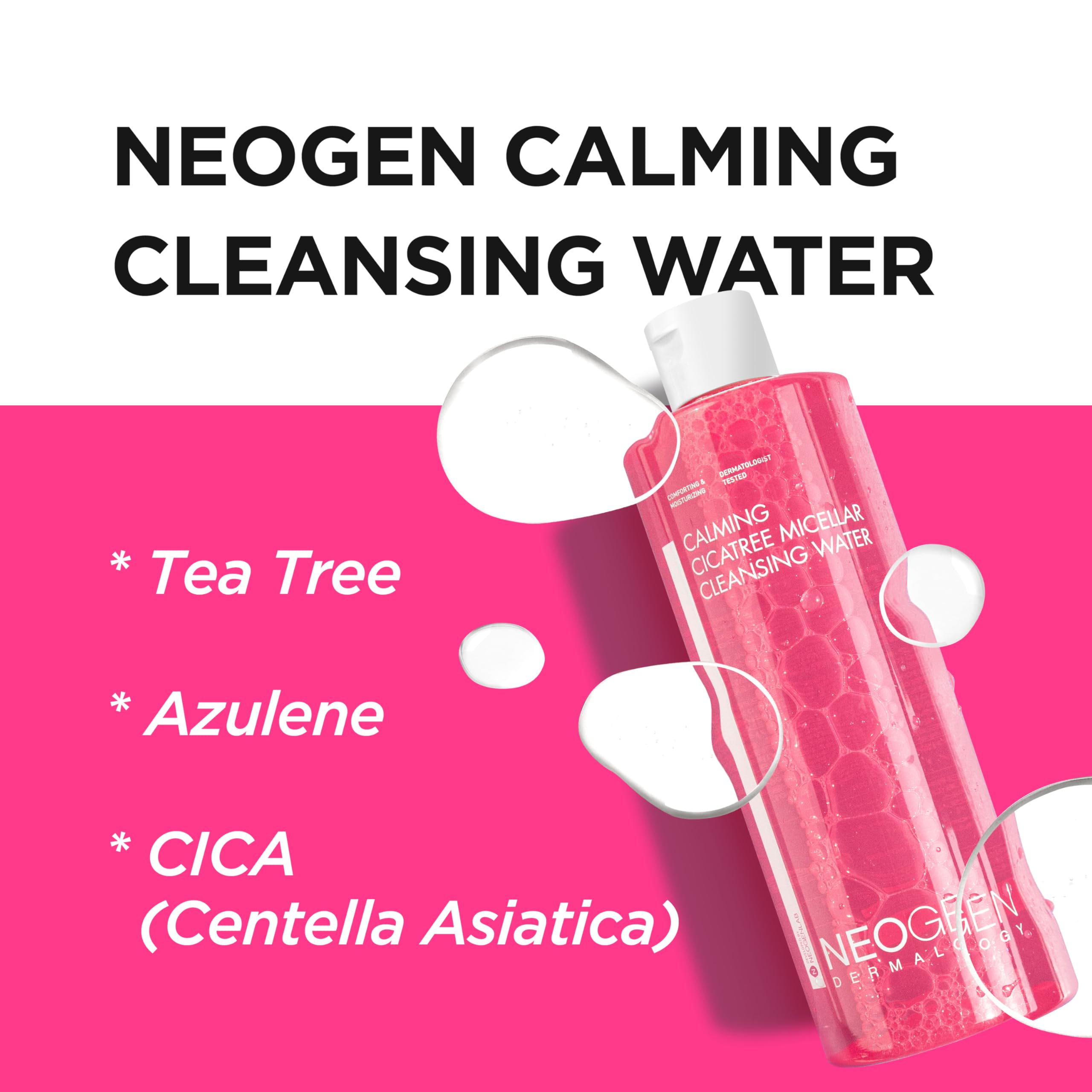Foto 3 pulgar | Agua Limpiadora Dermalogy De Neogenlab Cica Tree 400 Ml - Venta Internacional.