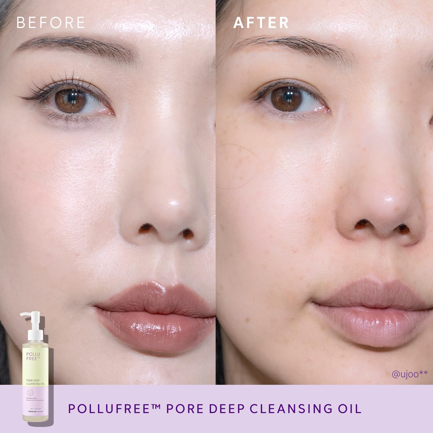 Foto 4 pulgar | Aceite Limpiador Thankyou Farmer Pollufree Blackhead Pore 200 Ml - Venta Internacional.