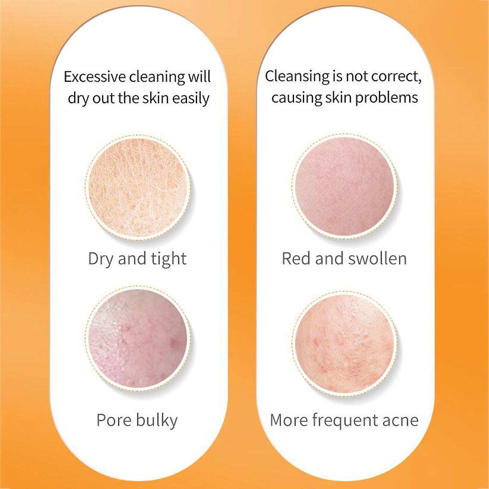 Foto 6 pulgar | Limpiador Facial Huoguo Vc Colágeno Blanqueador 100ml - Venta Internacional.