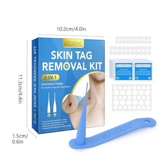 Foto 3 | Kit De Eliminación De Marcas Cutáneas Huoguo Herramienta Fácil De Eliminar Verrugas 2 En 1 - Venta Internacional.