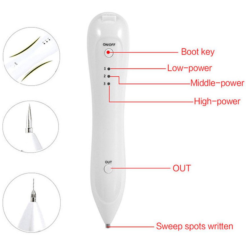 Foto 5 pulgar | Lápiz Láser Eléctrico  Piel Muerta  Verrugas  Lunares  Eliminación De Pecas - Venta Internacional.