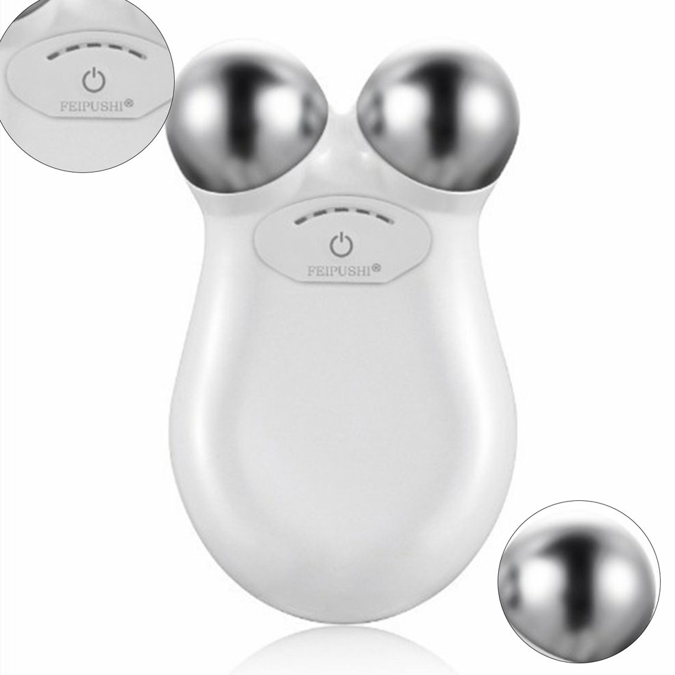 Foto 3 pulgar | Herramienta Facial Con Microcorriente Para Eliminar Arrugas  Color Blanco Reafirmante - Venta Internacional.