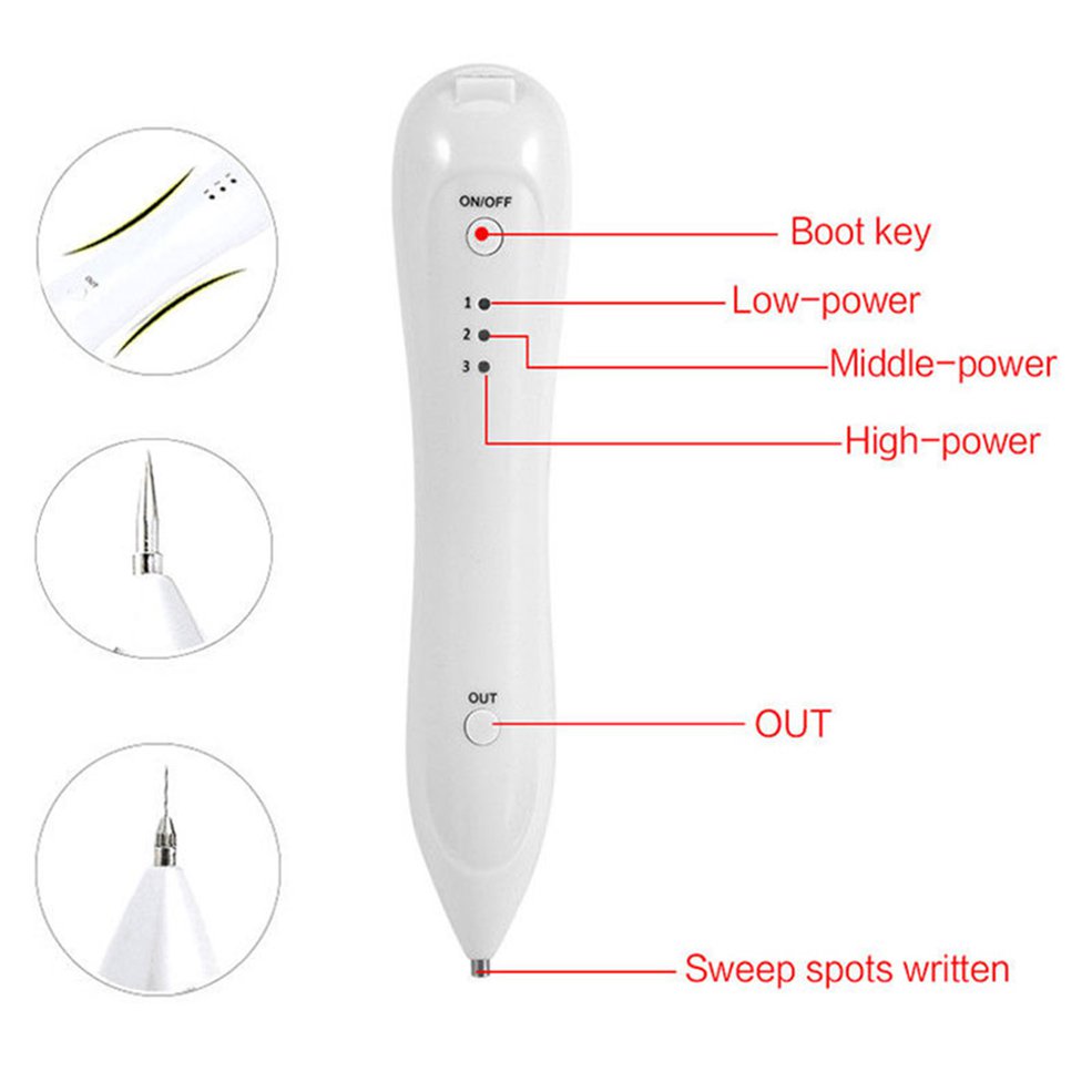 Foto 5 pulgar | Lápiz Láser Eléctrico  Piel Muerta  Verrugas  Lunares  Eliminación De Pecas - Venta Internacional.