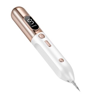 Foto 1 | Lápiz De Plasma Para Tatuaje De Lunares Pecas Y Verrugas Color Dorado - Venta Internacional.