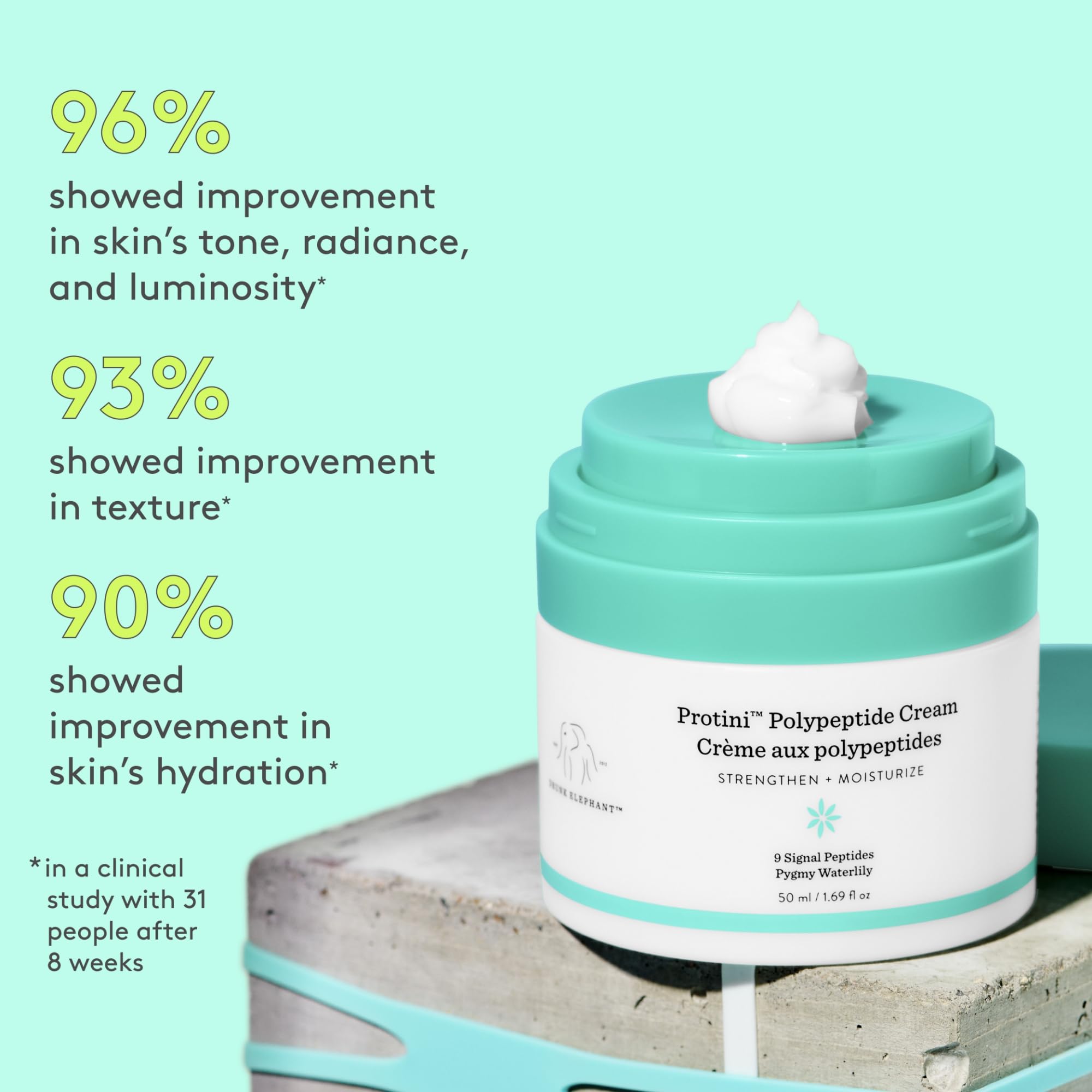 Foto 3 pulgar | Crema Proteica Polipeptídica Skincare Drunk Elephant  50 Ml  Más Limpiador  150 Ml - Venta Internacional.