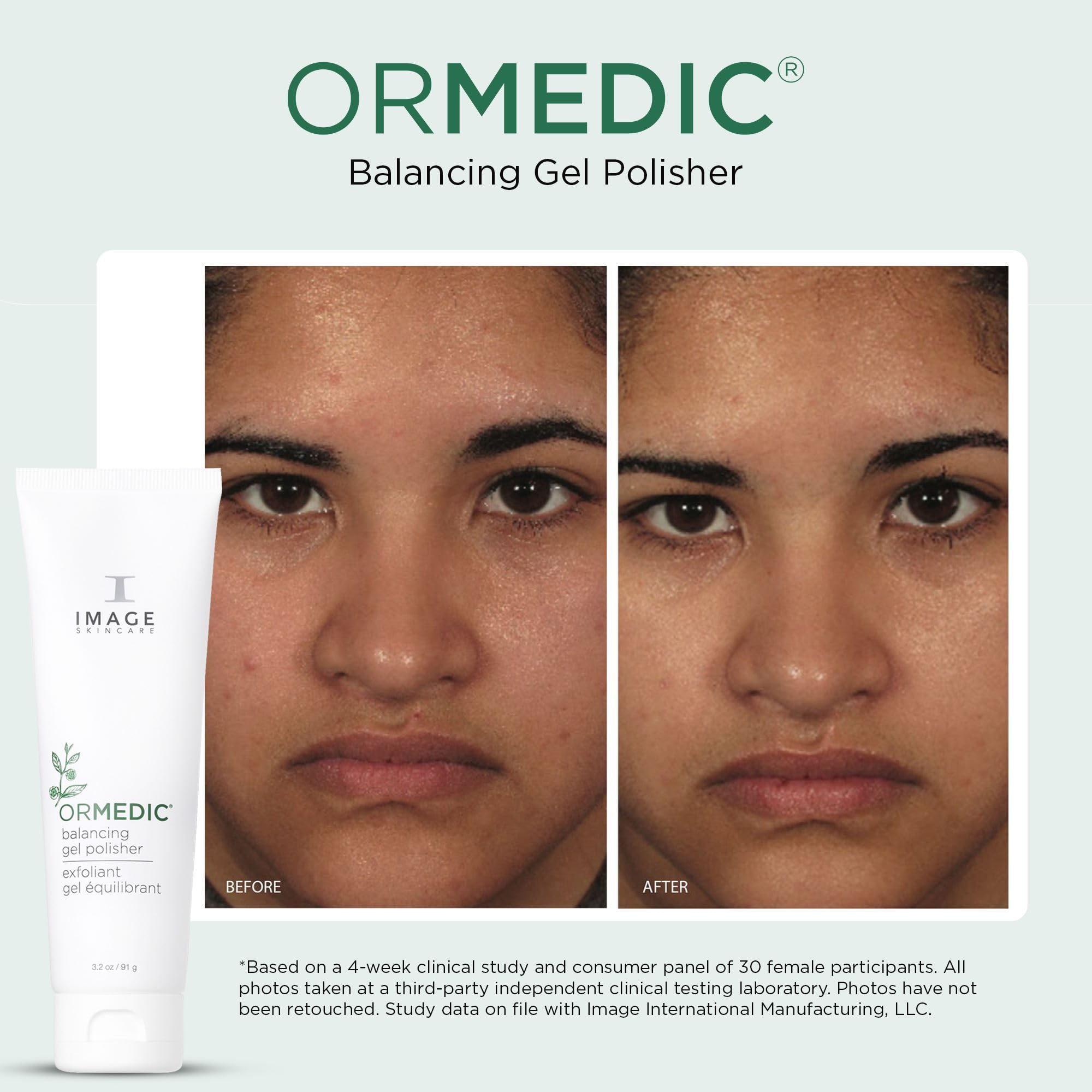 Foto 4 pulgar | Limpiador Facial Image Skincare Ormedic  Gel Pulidor Y Equilibrante  100 Ml - Venta Internacional.