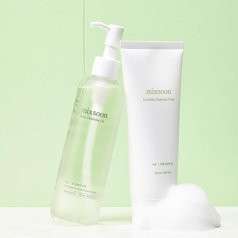 Foto 4 pulgar | Set Limpiador Mixsoon Centella Foam 150 Ml Y Aceite De Frijol 195 Ml - Venta Internacional.